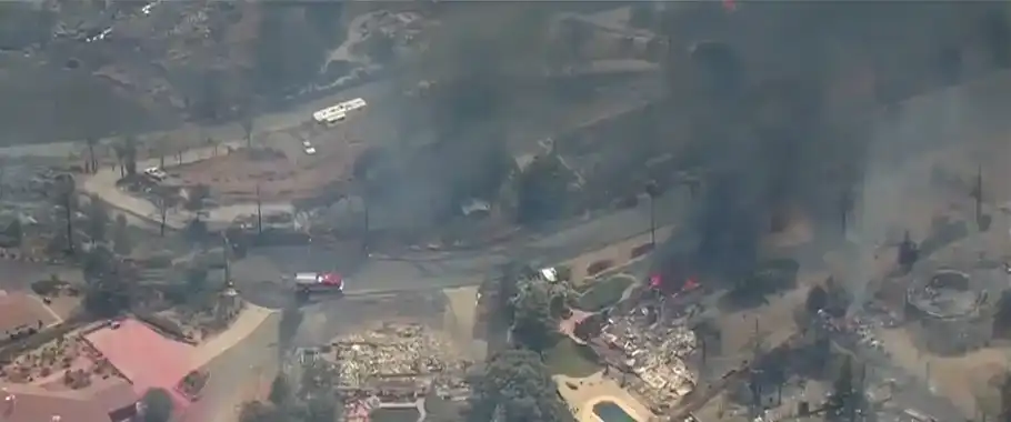 Cleared property ready for a fire-season defensible space inspection